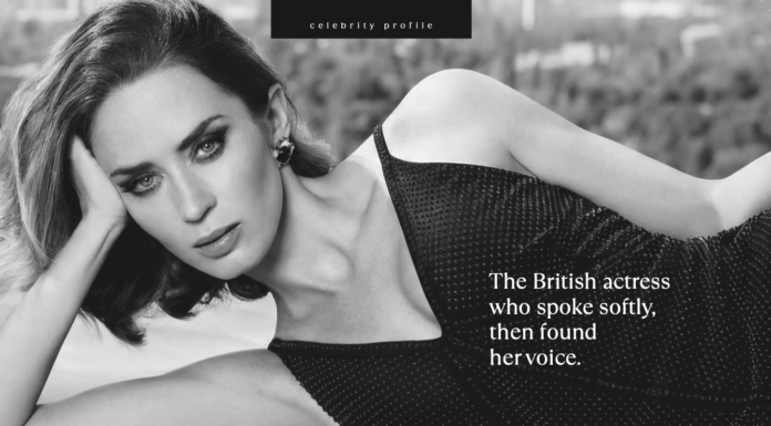 Celebrity Profile – Emily Blunt